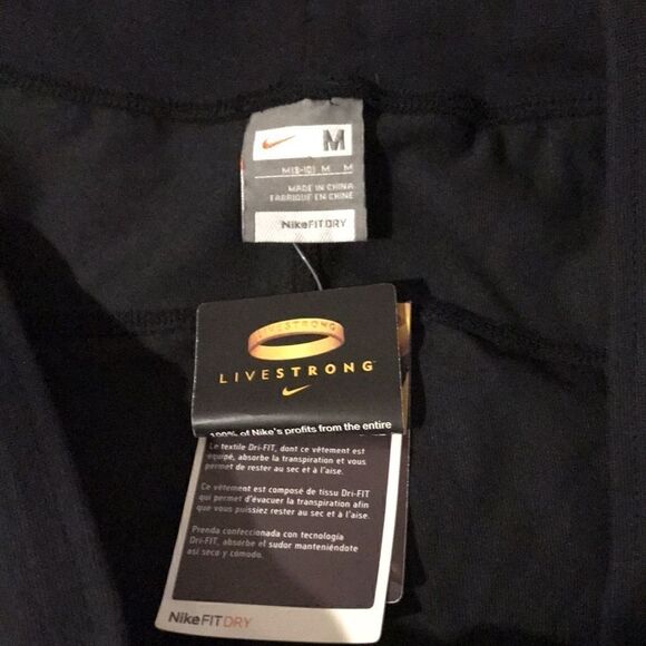 Riccardo Tisci x Nike Women's Black White Mesh Fit Dry Shorts Size Medium NWT - Picture 7 of 7